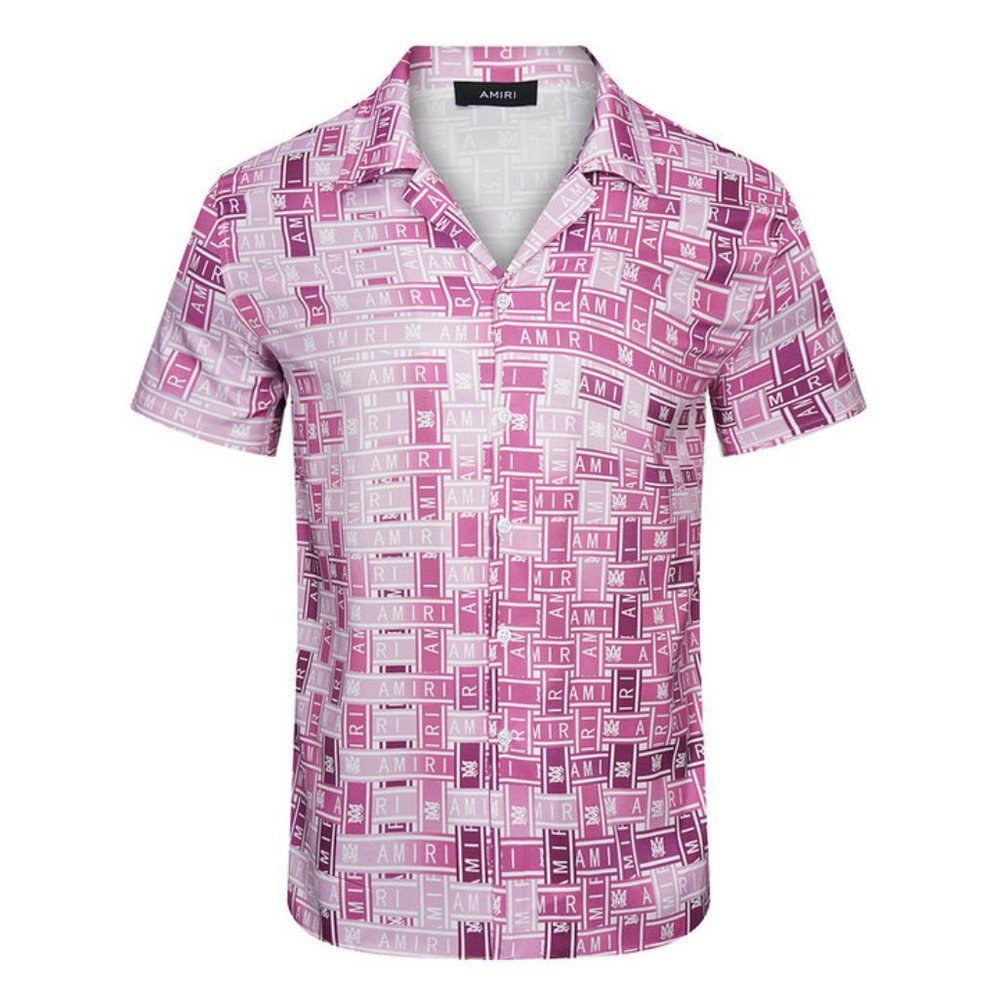 Casablanca Men's Cartoon Graphic Print Short Sleeve Shirt